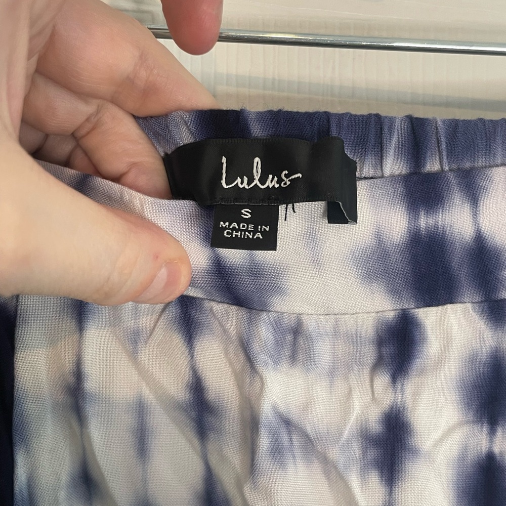 LULUS - NWT SHORE TO ADORE TIE DYE MAXI SKIRT - Picture 10 of 16